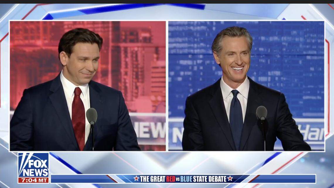 DeSantis vs. Newsom red/blue debate shows why we may be stuck with Trump, Biden | Opinion