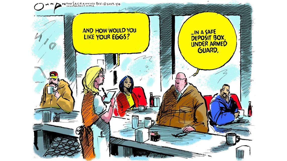 Jack Ohman: Egg scramble...
