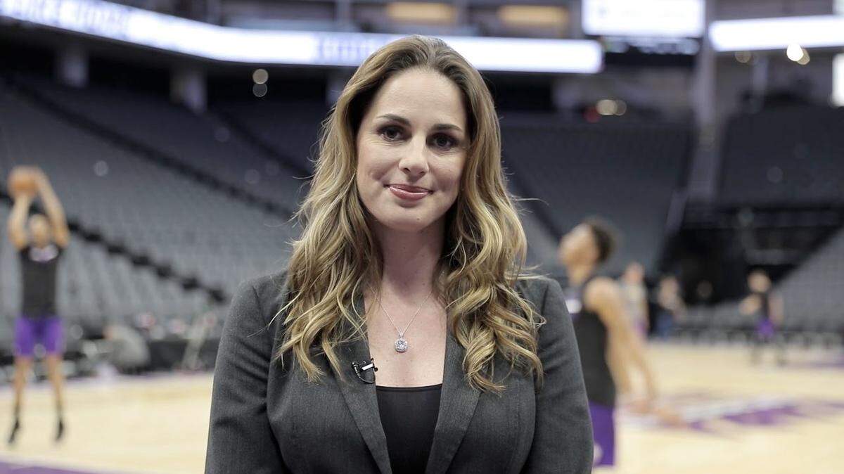 Kayte Hunter will be part of the Kings’ all-women and nonbinary announcing team Wednesday night.