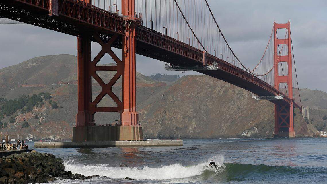 Two surfers, one an off-duty paramedic, saved a bodyboarder who hit a rock, the San Francisco Fire Dept. said. They brought the victim ashore and performed CPR.