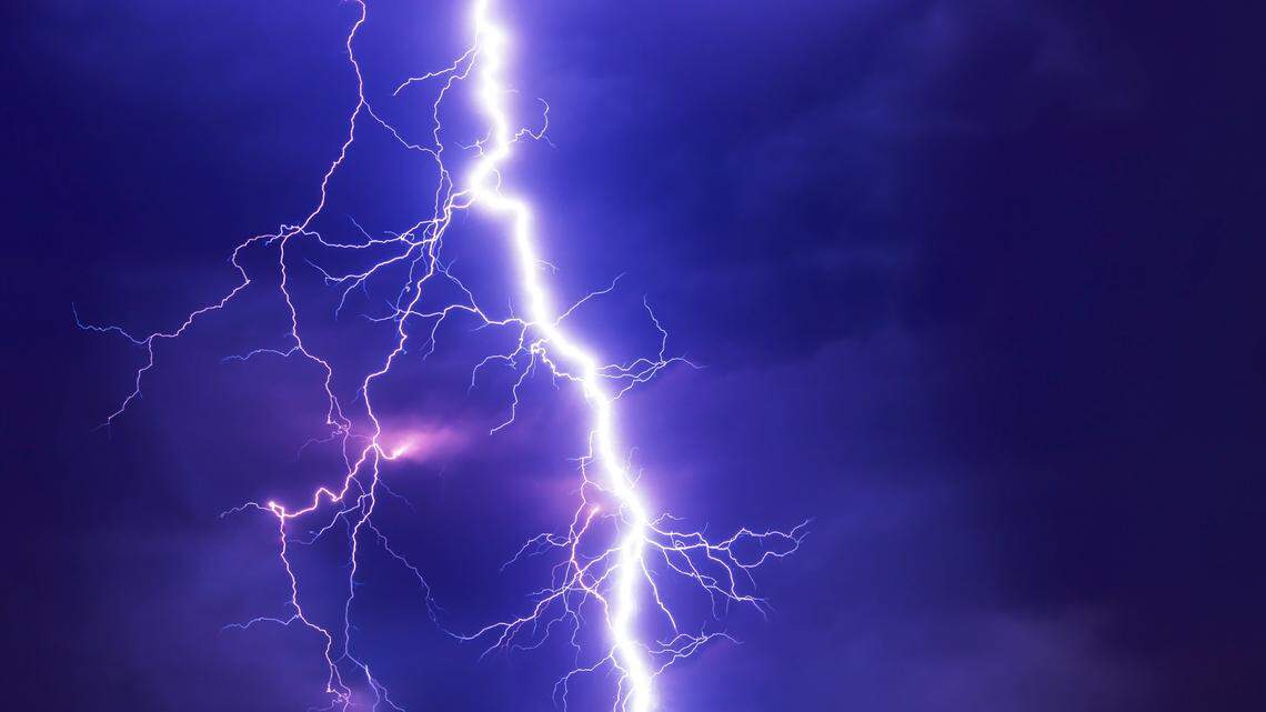 A nearby lightning strike shocked 50 teens on a hike near Salina, Utah sheriff’s officials say. Two had serious injuries.