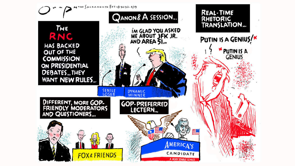 Jack Ohman: There’s no debate ...