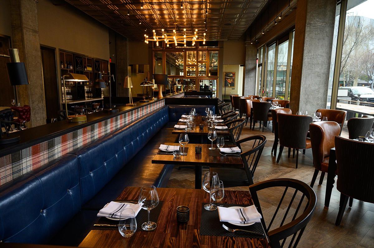 The dining room at Cadmen Spit and Larder on Tuesday, March 5, 2019 in Sacramento.