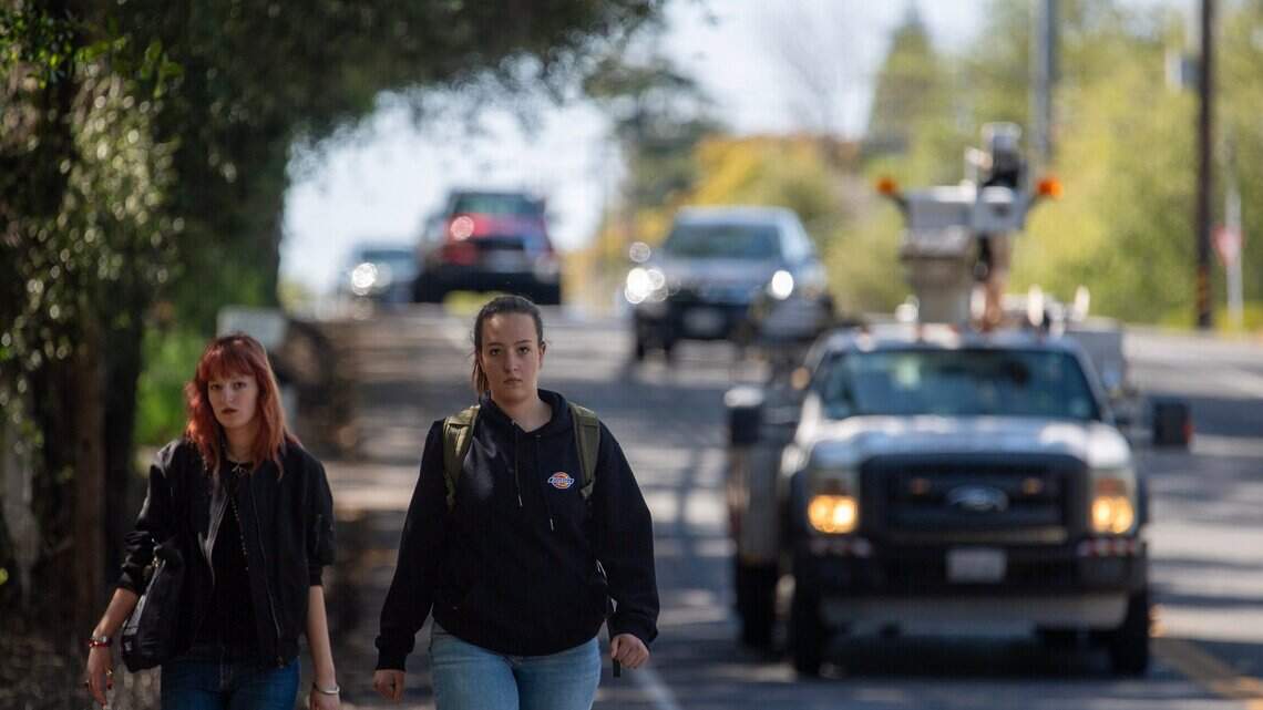 It was a quiet road near Sacramento. Now a mom fears her kids will die in a crash