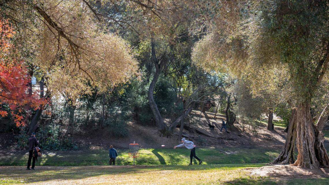 Miller Park is shown in Fair Oaks in 2024. Neighbors near the park are on alert after hot dogs stuffed with what is believed to be acetaminophen were found nearby, authorities said.