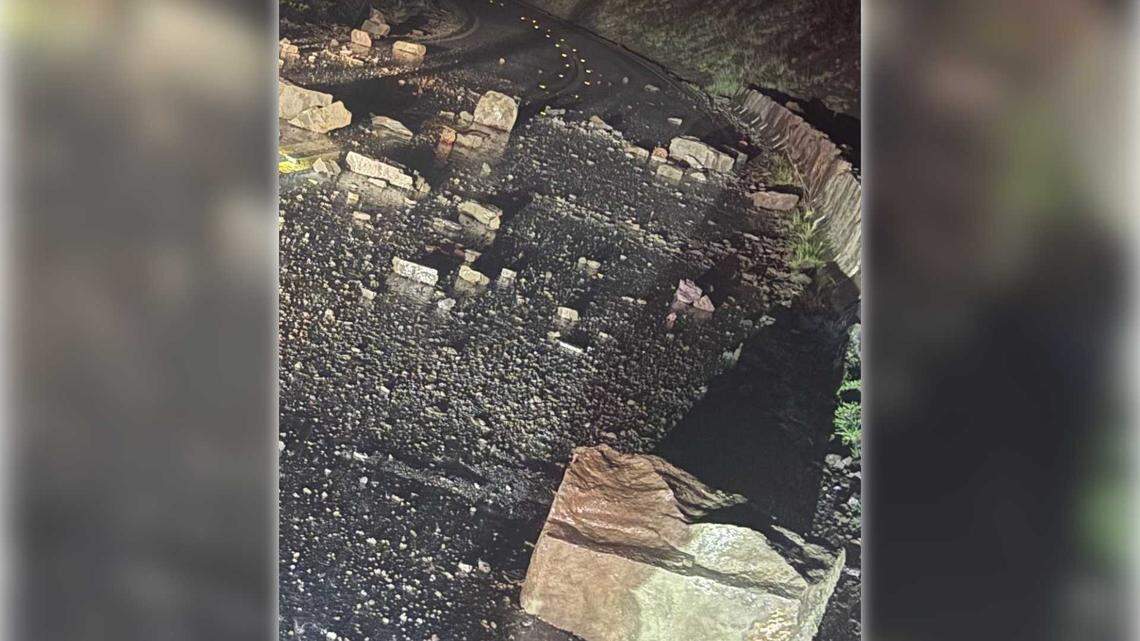 Highway 16 reopens at Yolo-Colusa line following early morning rockslide