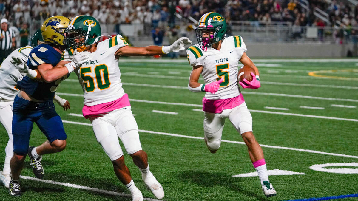 Placer beat West Park 42-35 Friday night in Roseville to clinch the FVL title.