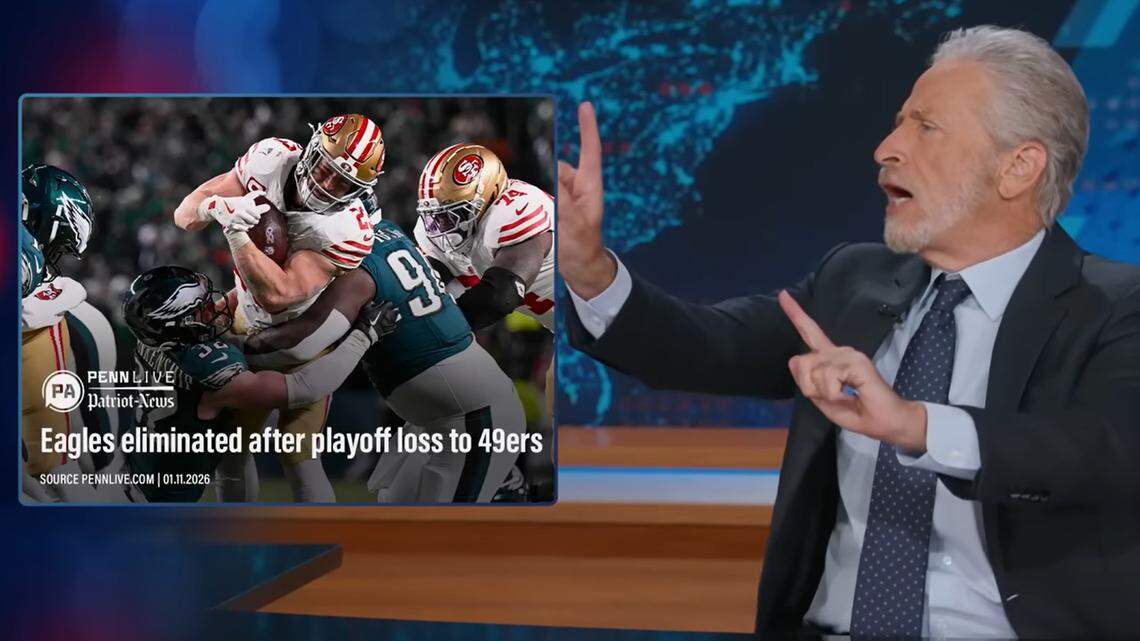 49ers playoff updates: Start time, odds and why celebs like Jon Stewart are jovial