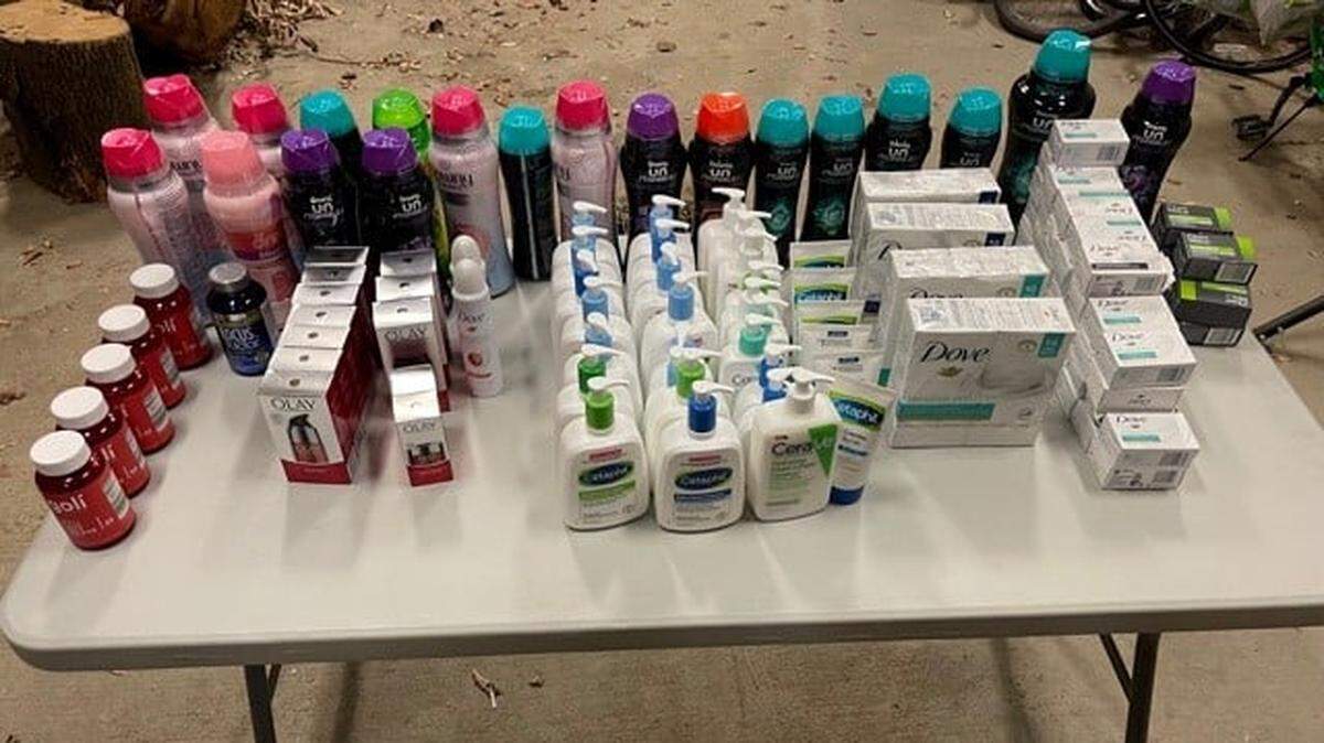 Two suspects allegedly stole toiletries from the CVS store on East Covell Boulevard in Davis, California, on Thursday, December 9, 2021.