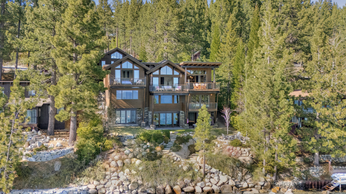 The Tahoe City estate on the Lake Tahoe waterfront is for sale for nearly $20 million.