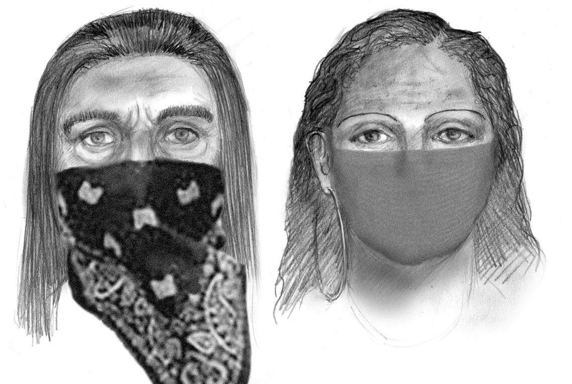 In 2017, about a year after Sherri Papini first went missing, the FBI released sketches of two masked women based on Papini’s descriptions of her alleged abductors.