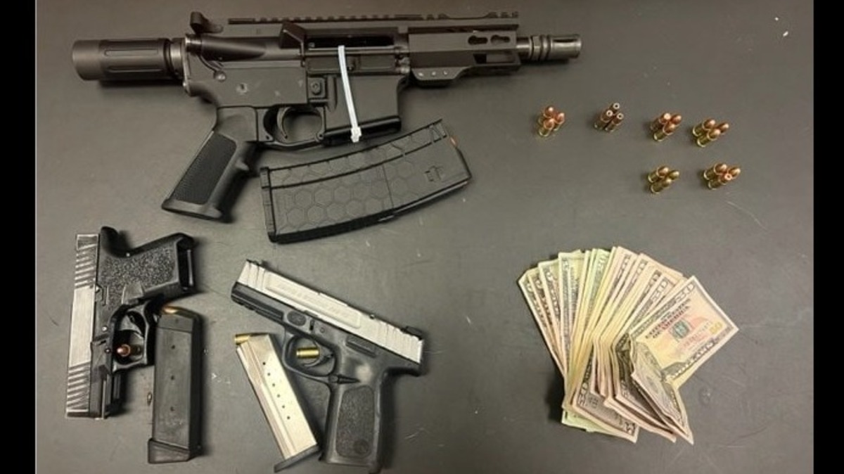 Police arrested a 43-year-old parolee accused of shooting out the front windshield of a vehicle from inside of it, near Greenback Lane and Auburn Boulevard in Citrus Heights early Monday, May 15, 2023.