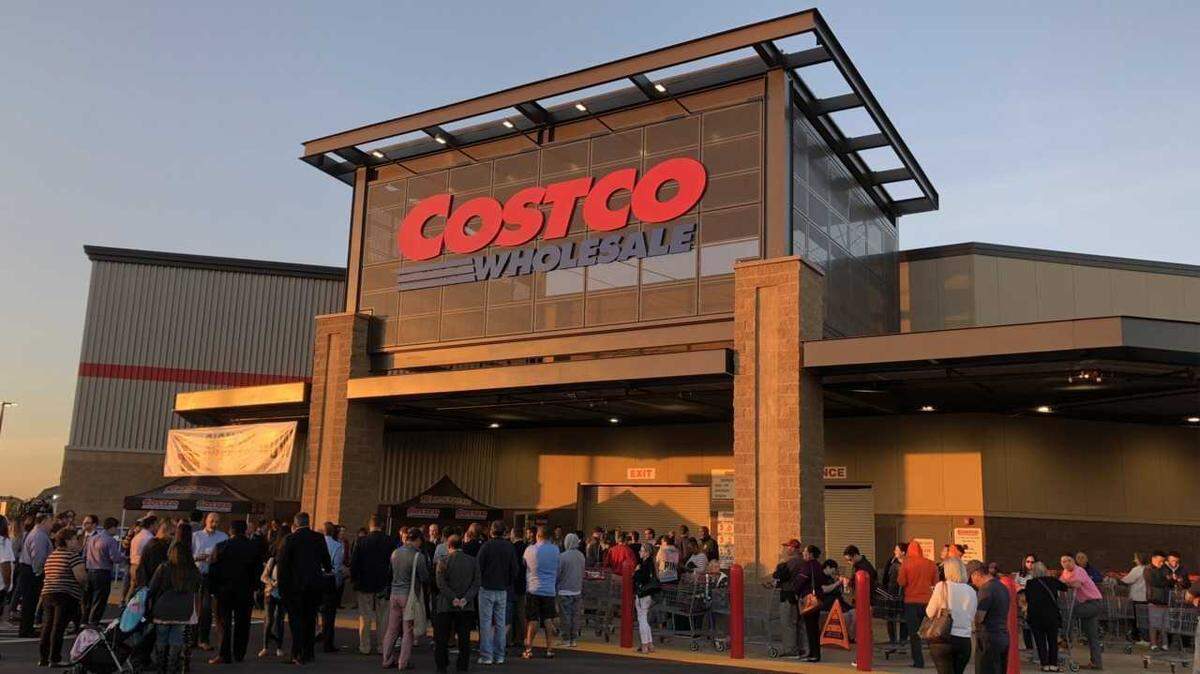 A Costco location on opening day in Elk Grove in 2018.