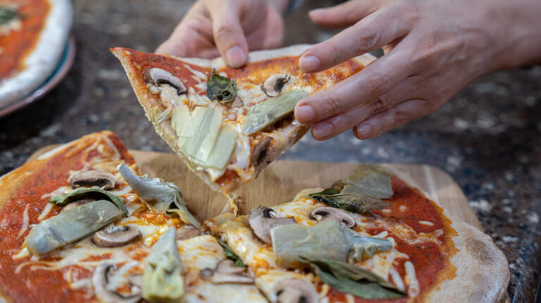 Make this pizza recipe any night with a few pantry staples and any toppings you want