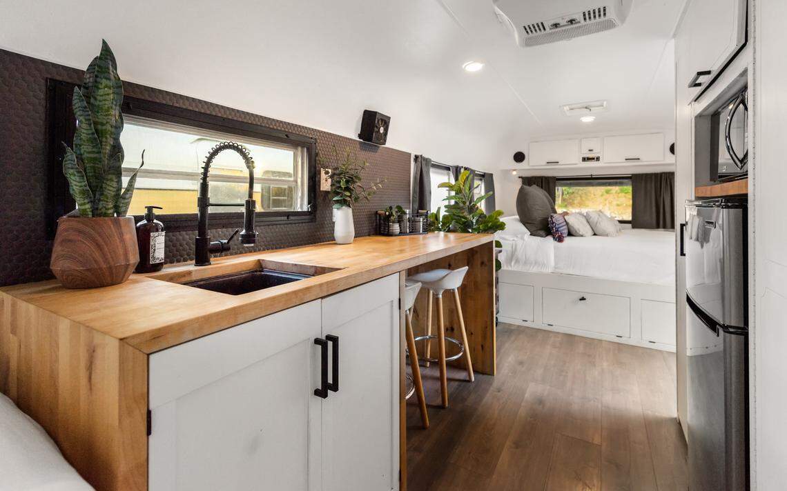 The tiny homes in Topanga cost $299,000.