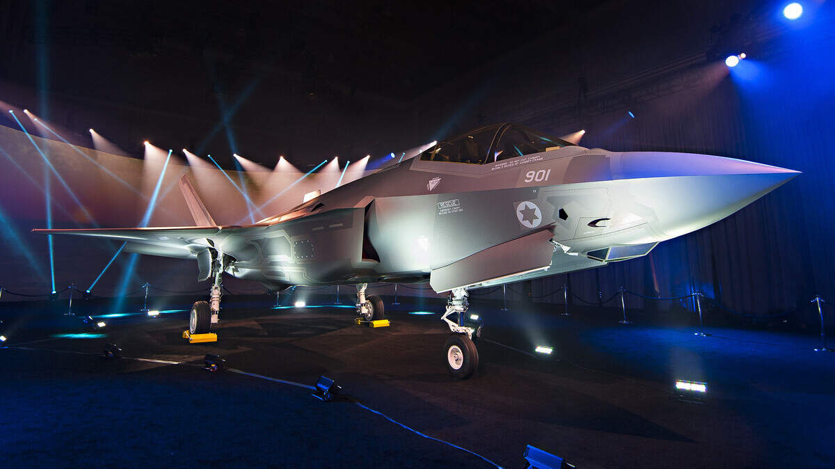 The first Israeli Air Force F-35A Lightning II debuts in 2016 at Lockheed Martin’s production facility in Fort Worth, Texas.