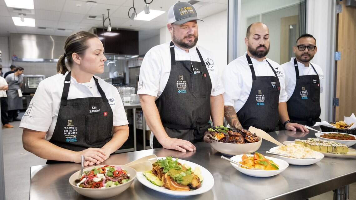 Sacramento chefs preview dishes for Tower Bridge Dinner. What are they serving?