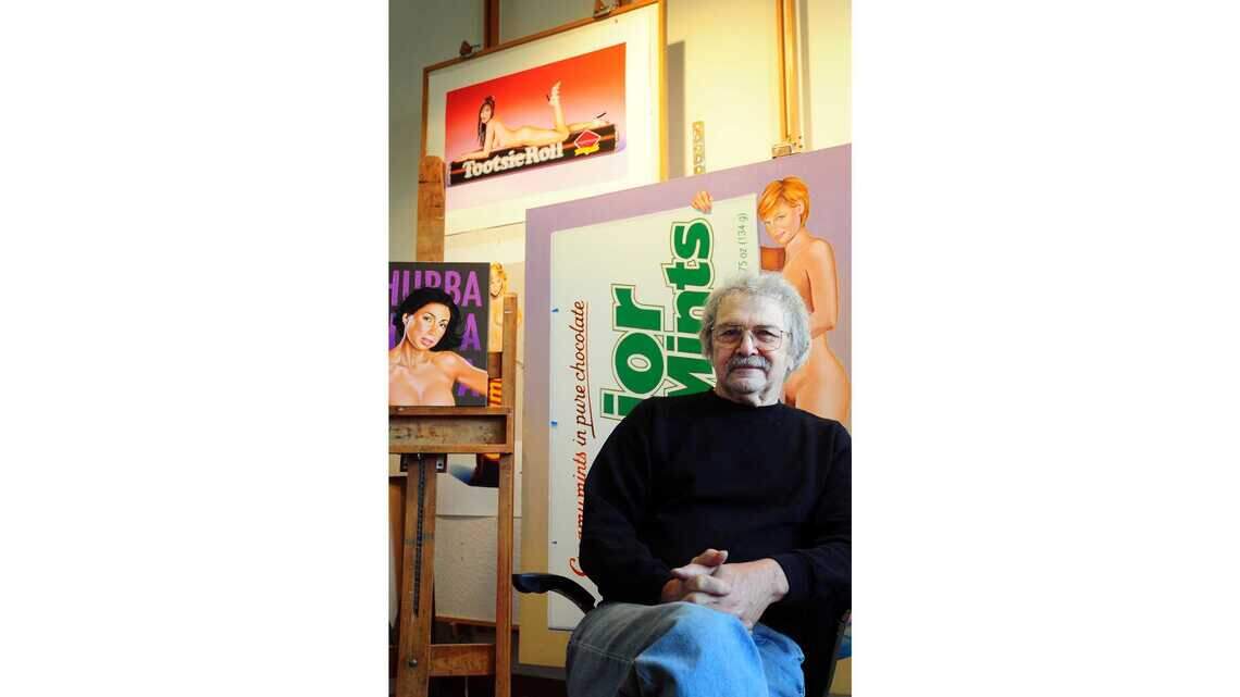 Sacramento-born artist Mel Ramos, famous for pop art of superheroes and women, dies at 83