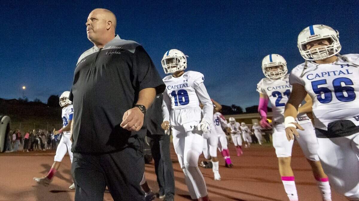 Casey Taylor became the Capital Christian football coach before the 2017 season, having won six Sac-Joaquin Section championships over 15 seasons with Del Oro. His No. 1 Cougars will face No. 2 Placer for the Division III title Saturday at Whitney High School.