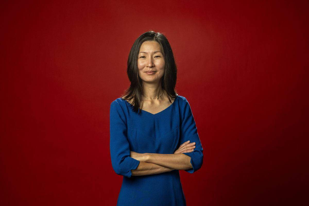 Elizabeth Sarine, deputy attorney general at the California Office of the Attorney General, poses for a portrait Sept. 3, 2024, as one of this year’s AAPI Change Makers.