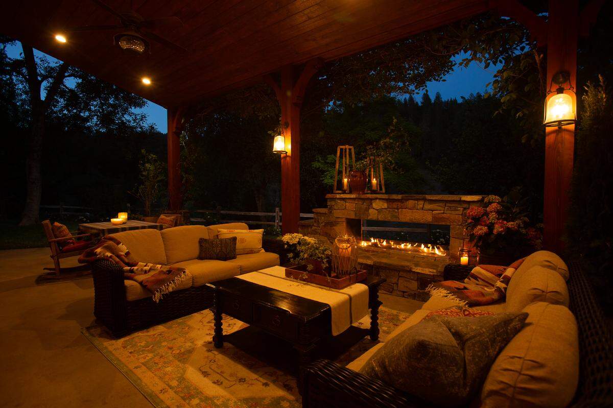 Expansive decks offer outdoor relaxation.