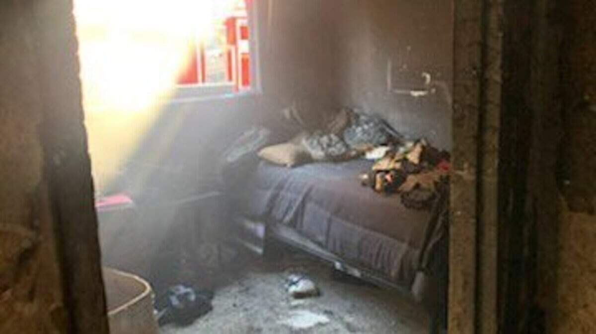 A fire damaged three units, displaced seven people and injured one in a fire Thursday.