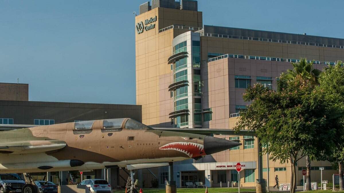 The Sacramento VA Medical Center in Rancho Cordova, photographed in August 2016.