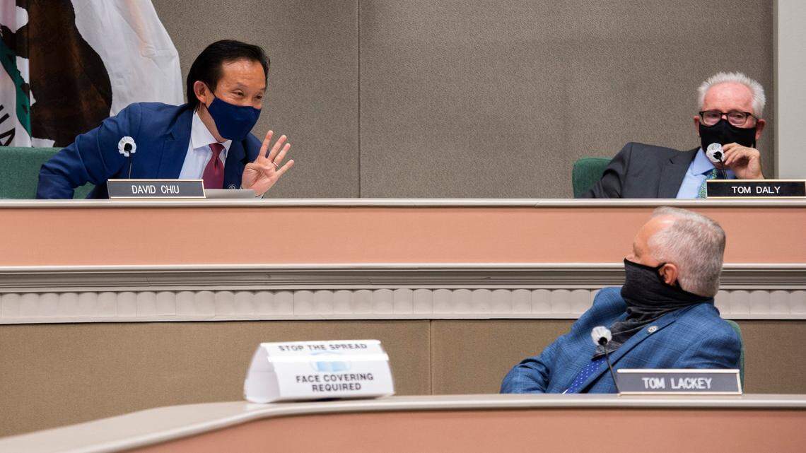 Assemblyman David Chiu, D-San Francisco, at the Capitol in Sacramento on Thursday, July 30, 2020. Chiu and Assemblymember Al Muratsuchi introduced a bill Monday to create a toll-free hotline for reporting hate crimes and incidents.