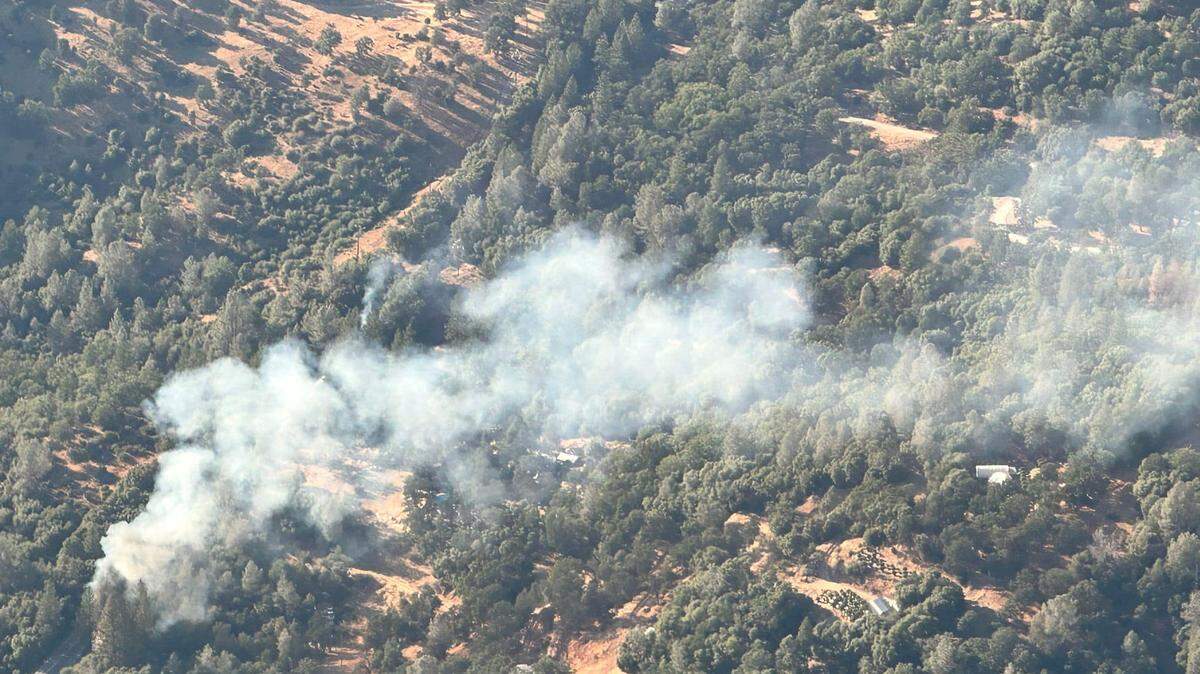 The Reader Fire was burning Thursday evening near Nevada County’s North San Juan area along Highway 49. Sheriff’s officials issued evacuation orders.