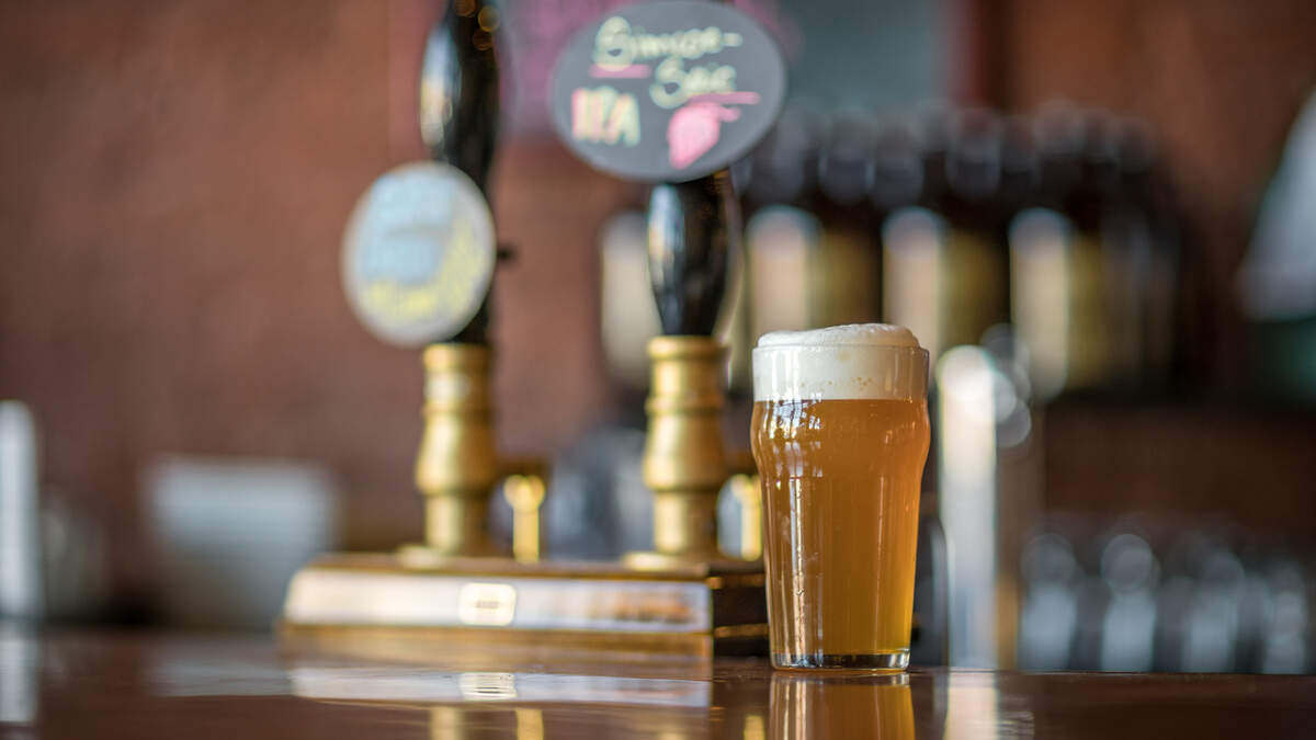 The Alehouse Annex Tap Room & Provisions' cask ale.
