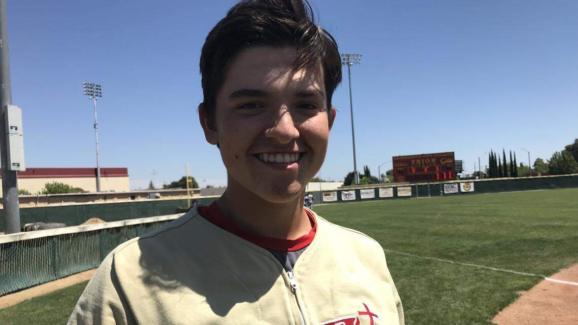 The first freshman pitcher to start a Jesuit High School playoff game, Anthony Susac delivered a 1-0 victory over Franklin.