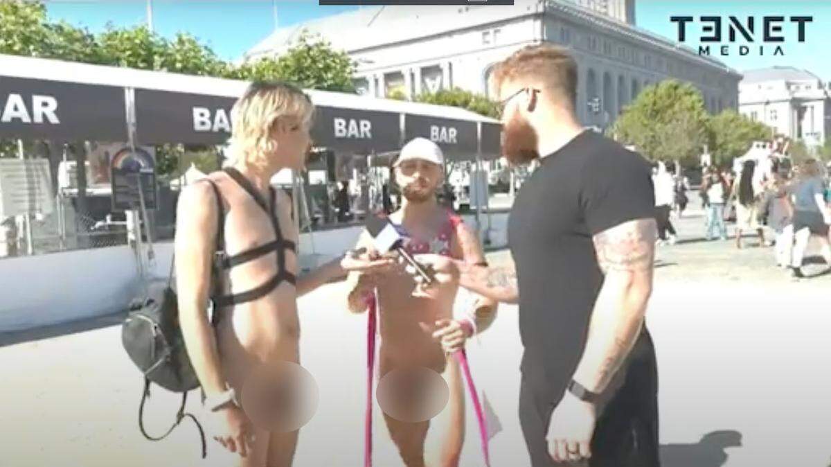 A video showing naked men at event in San Francisco was presented at the San Luis Obispo County Board of Supervisors meeting on July 9, 2024, as an argument against recognizing June as Pride Month.