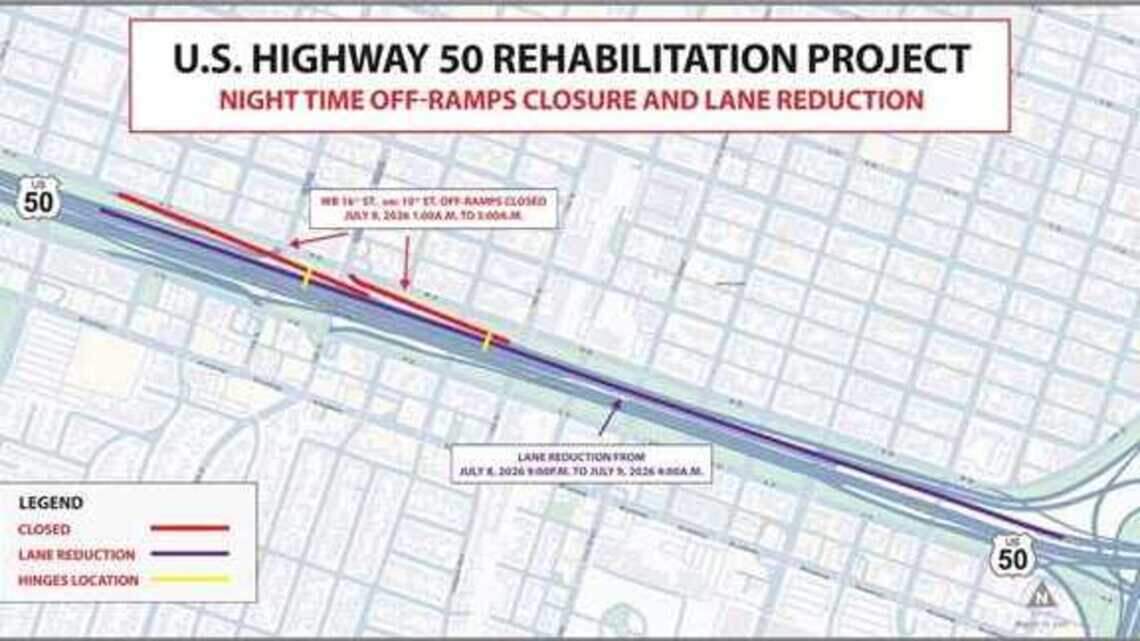 Caltrans: $510 million project in ‘final phases’ with overnight Highway 50 closure