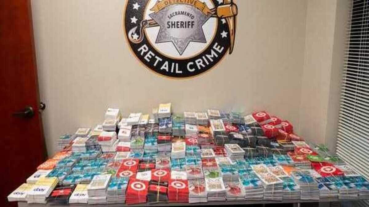 Investigators on Nov. 14, 2024, in Sacramento County arrested four people and found more than 7,000 tampered gift cards in an alleged scheme that targeted stores in several Northern California counties, along with stores in Nevada, Oregon and Washington.