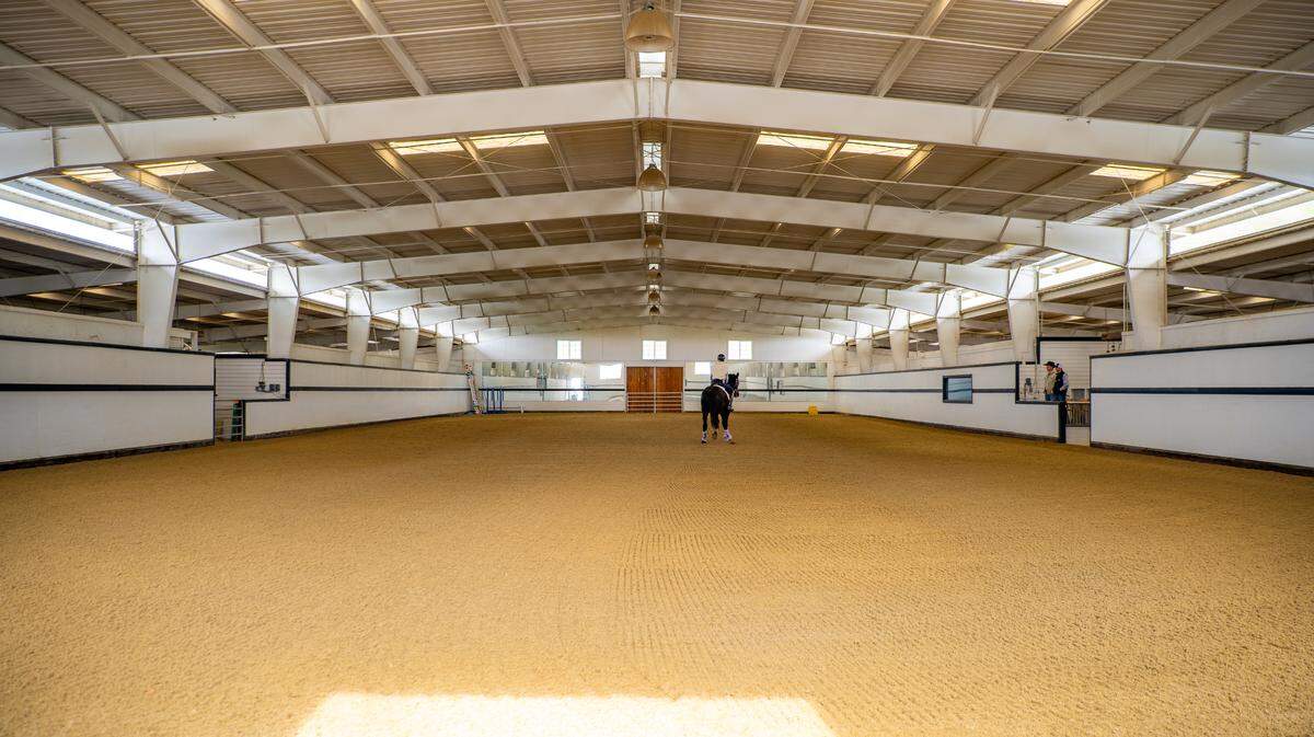 Willow and Wolf Ranch has a 14,600-square-foot indoor arena. The Livermore, California property is listed at $12.5 million.