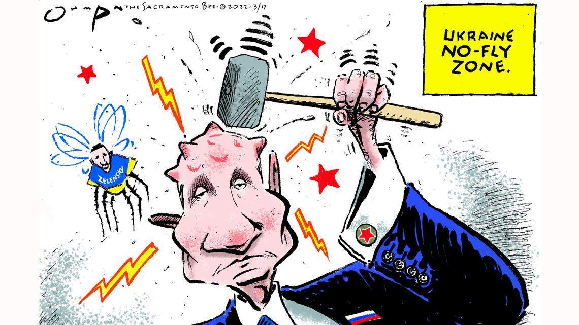 Jack Ohman: Flying blind ...