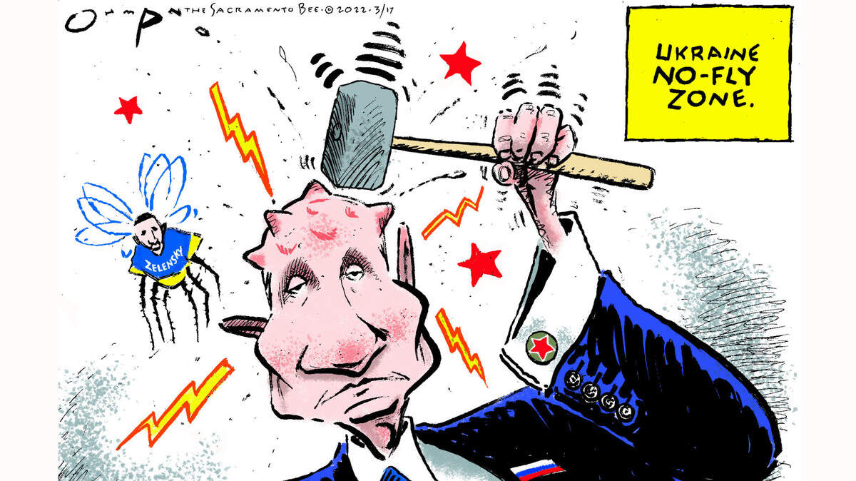 Jack Ohman: Flying blind ...