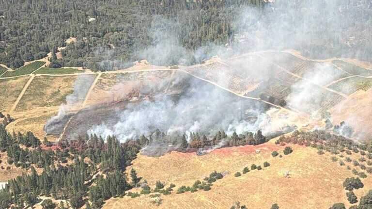 Crews containing Yuba, Hawk fires, fight Talbot Fire as Sierra red flag warnings return