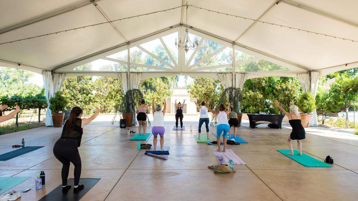 Yoga then wine? This Sacramento vineyard offers classes to ‘connect with your body’