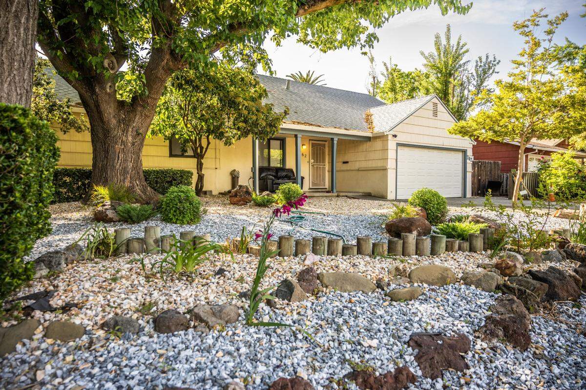 No one was answering the door in the house that ex-UC Davis student Carlos Reales Dominguez lived in with others on Friday, May 5, 2023 near Sycamore Park were the second victim was stabbed to death.