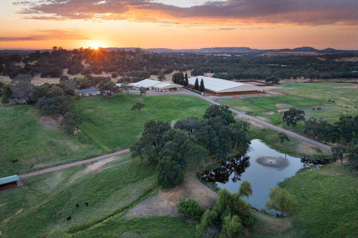 The 50-acre horse property is listed at $5.7 million.