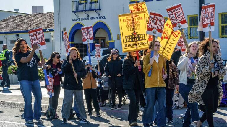What are Twin Rivers teachers seeking? Where negotiations stand on Day 1 of strike