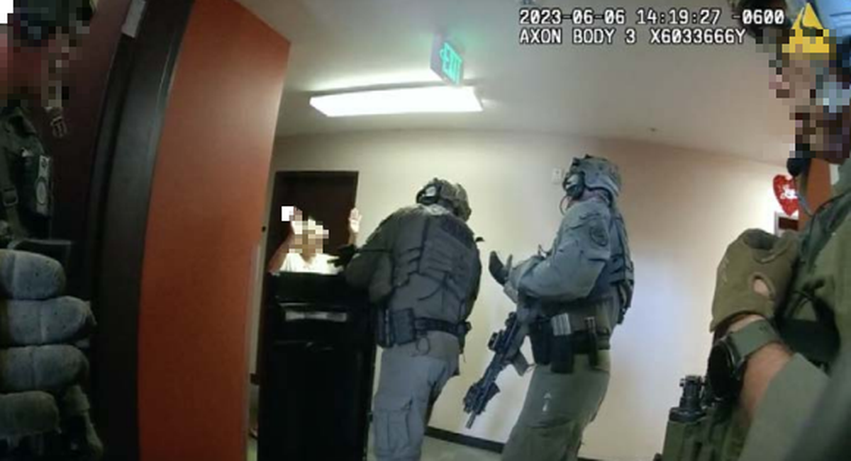 The raid.