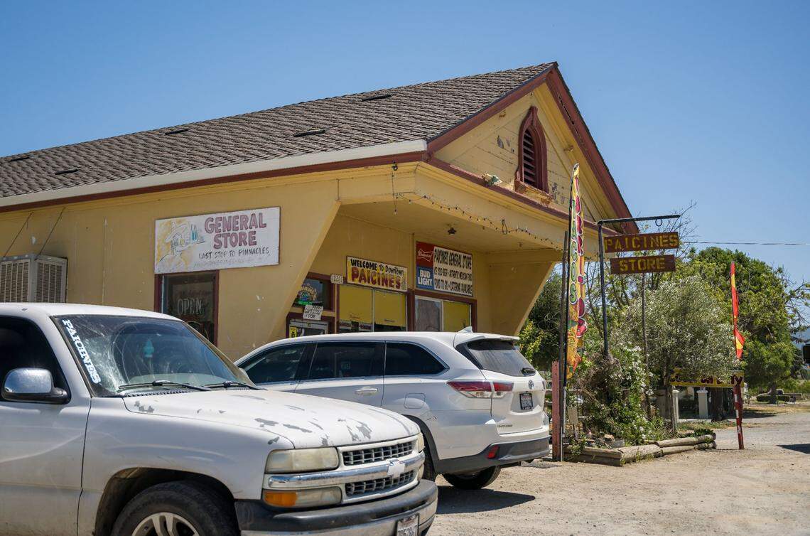 Paicines’ general store is photographed May 19, 2023. The rural area is where Assemblyman Robert Rivas, D-Salinas, spent some time in childhood.