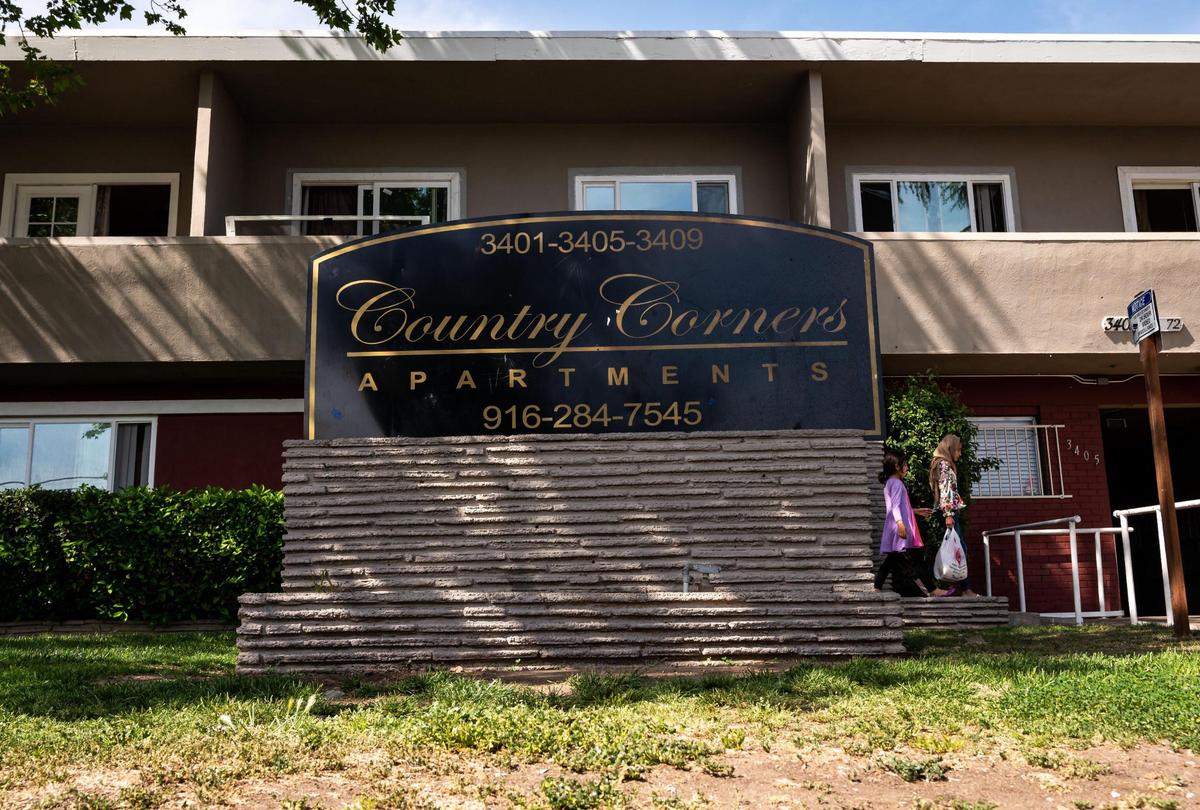 Country Commons Apartments on Balmoral Drive in Arden Arcade is owned by Oakland-based Redwood Property Investors.