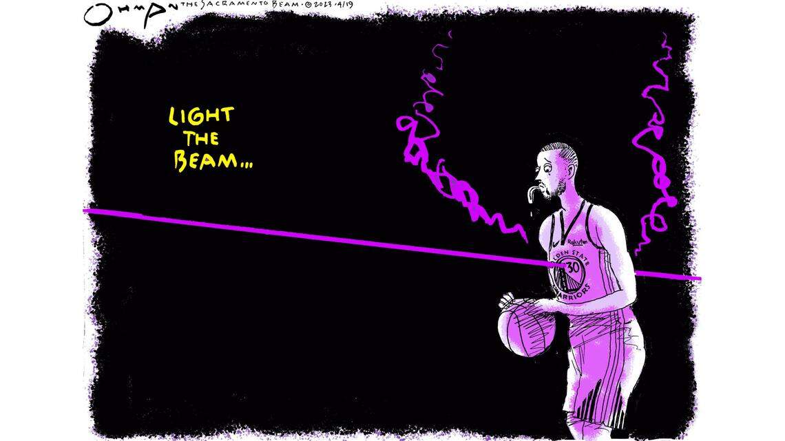 When the Kings lit the beam, did it pierce the heart of Warriors great Steph Curry? | Opinion