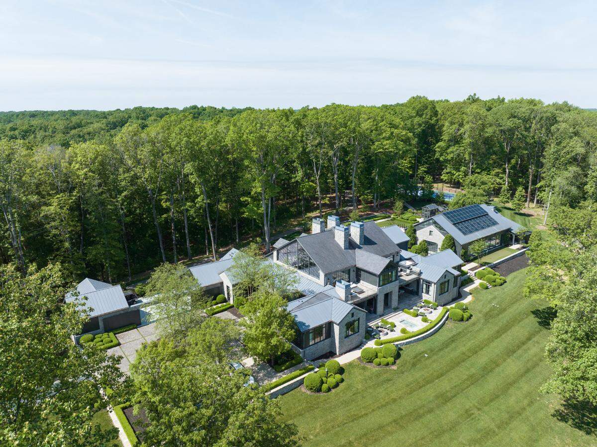 This sprawling estate outside Nashville, Tenn., has every amenity a homeowner could want — especially that swimming facility and gym.