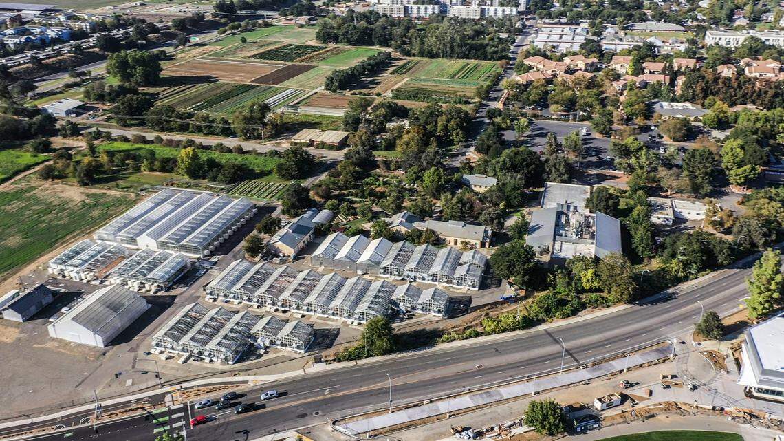 The Resnick Center for Agricultural Innovation will built on campus at UC Davis north of Hutchison Drive near the Student Farm and the CORE GreenHouse Complex.