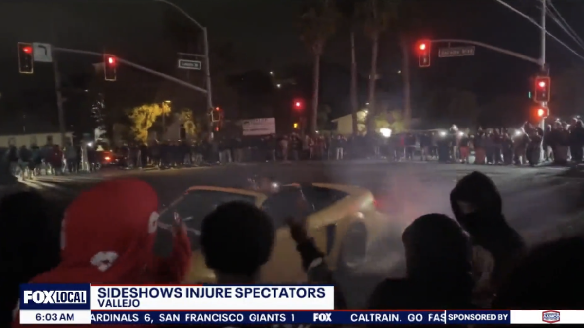Injuries happened during Vallejo sideshows over the Sept. 28-29, 2024, weekend.