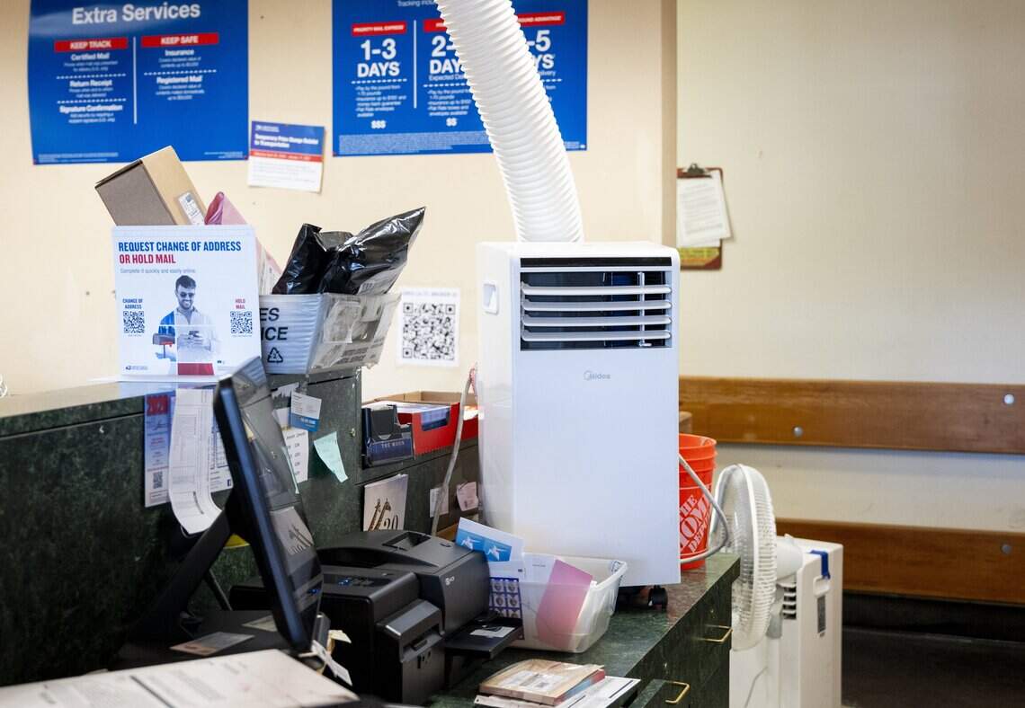 A Sacramento County Post Office has been sweltering without AC since ...